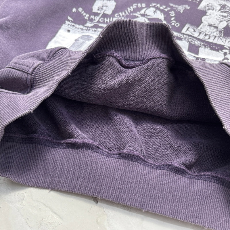Unisex Vintage HoodiePurple Memories Limited Edition Hoodie â€?Custom-made using heavyweight [Indigo Purple] fabric identical to the original.