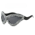 Trendy punk glasses cat eyes