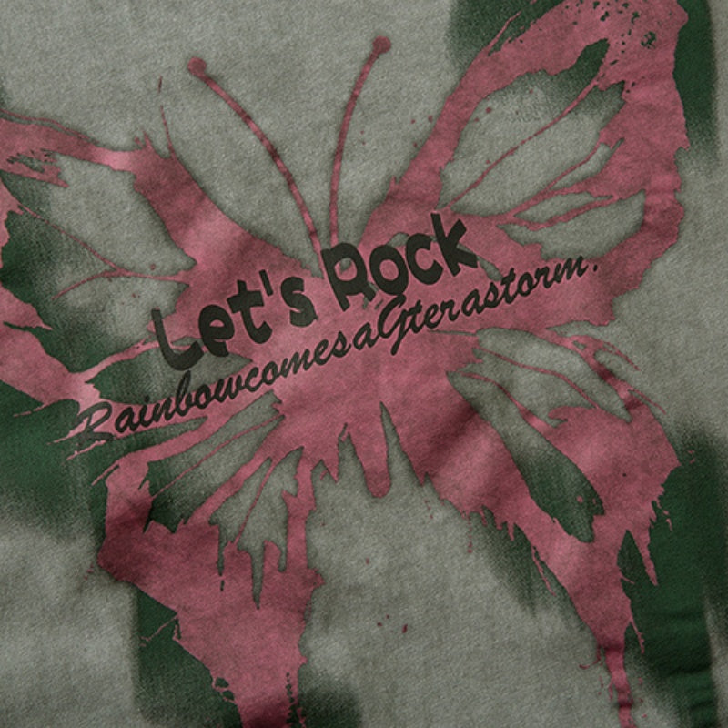Unisex vintage T-shirts Vintage-style washed print