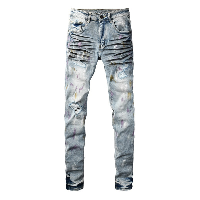Men Trendy Jeans Pure cotton high quality