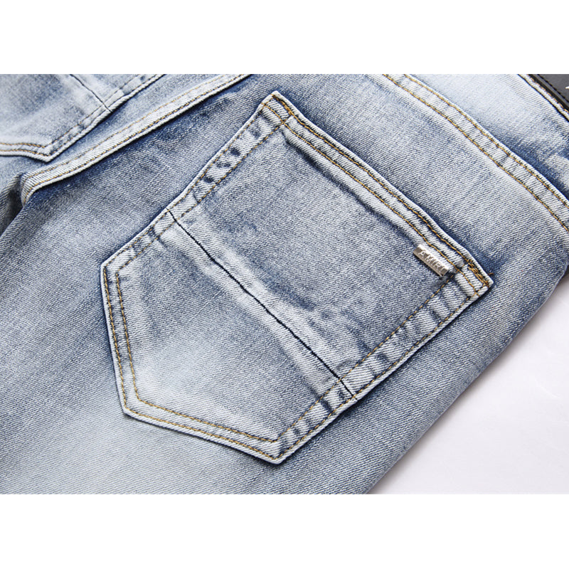 AMIRI Jeans High-quality distressed pure cotton
