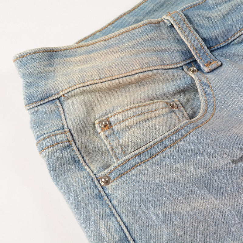 Men Trendy Jeans Pure cotton high quality