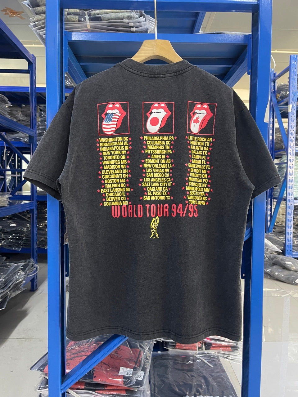 Vintage style washed summer wear T shirt 260G pure cotton high-quality streetwear