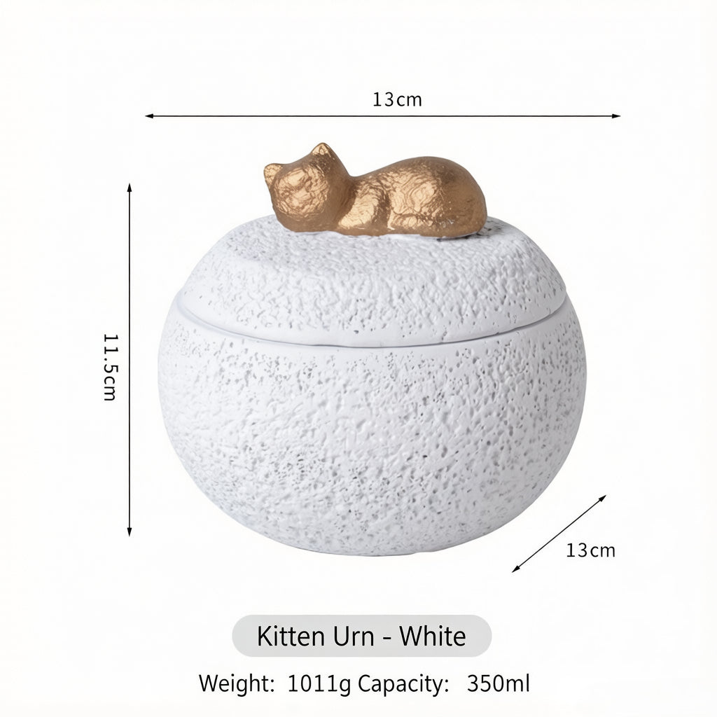 Pet Urn Pet Funeral Urn Cat Dog Aftermath Commemorative Box Urn Cremation Storage Box Funeral Supplies Cross-border