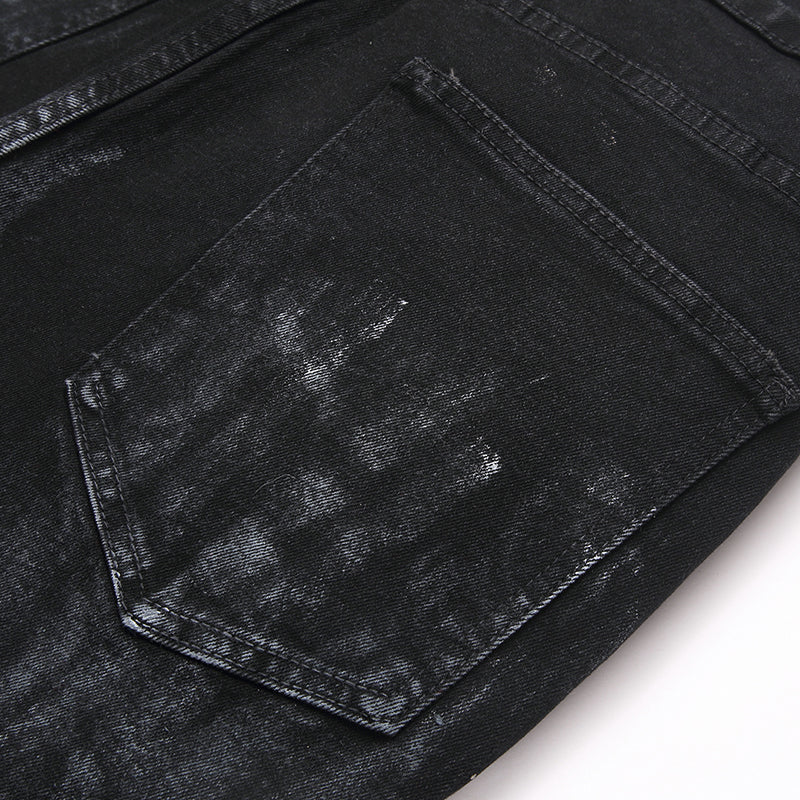 Mens Fashion Jeans Star Rhinestones S3972# Pure cotton high quality