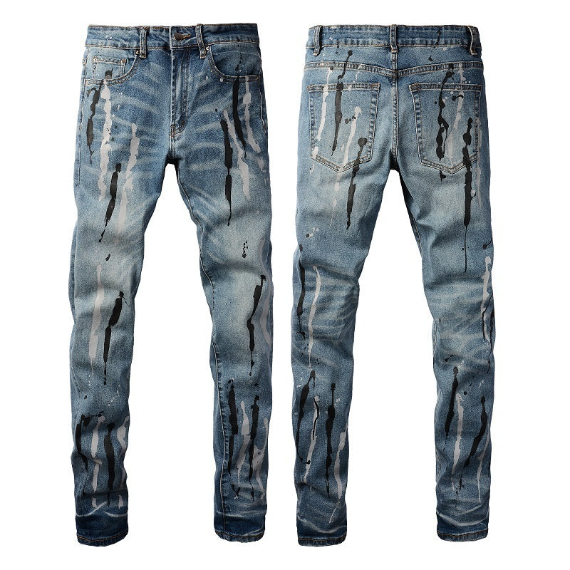 Men Trendy Jeans Pure cotton high quality
