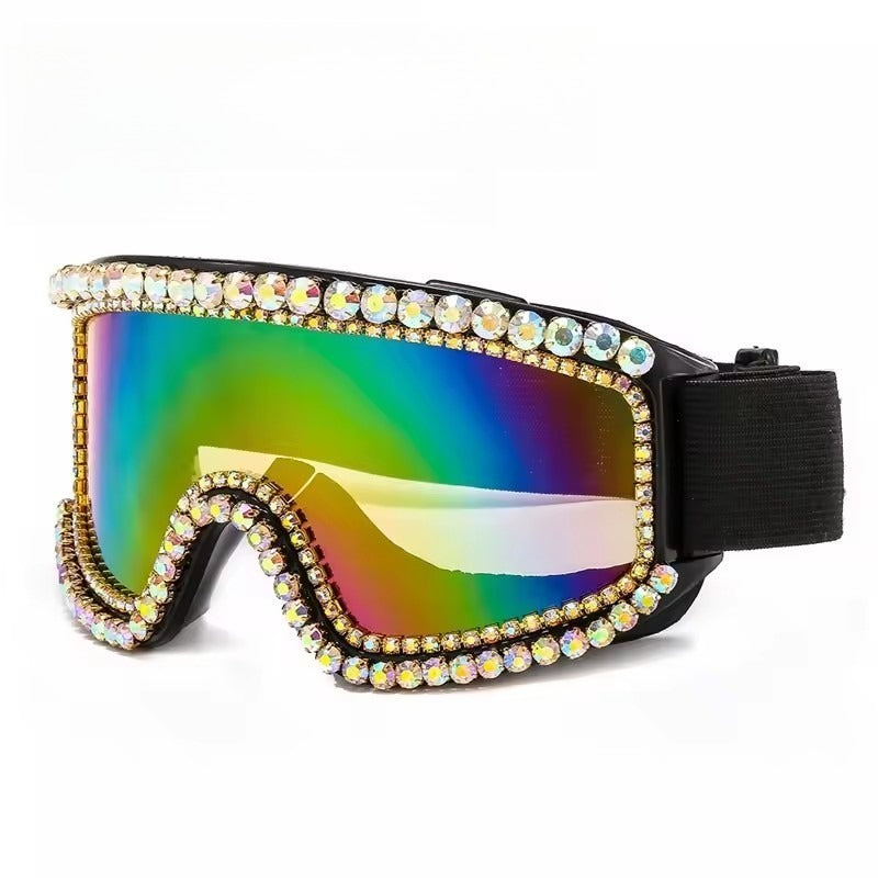 Trendy punk glasses windproof, anti-fog and dust proof