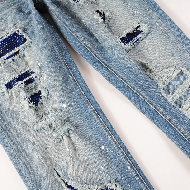 Men Trendy Jeans Pure cotton high quality