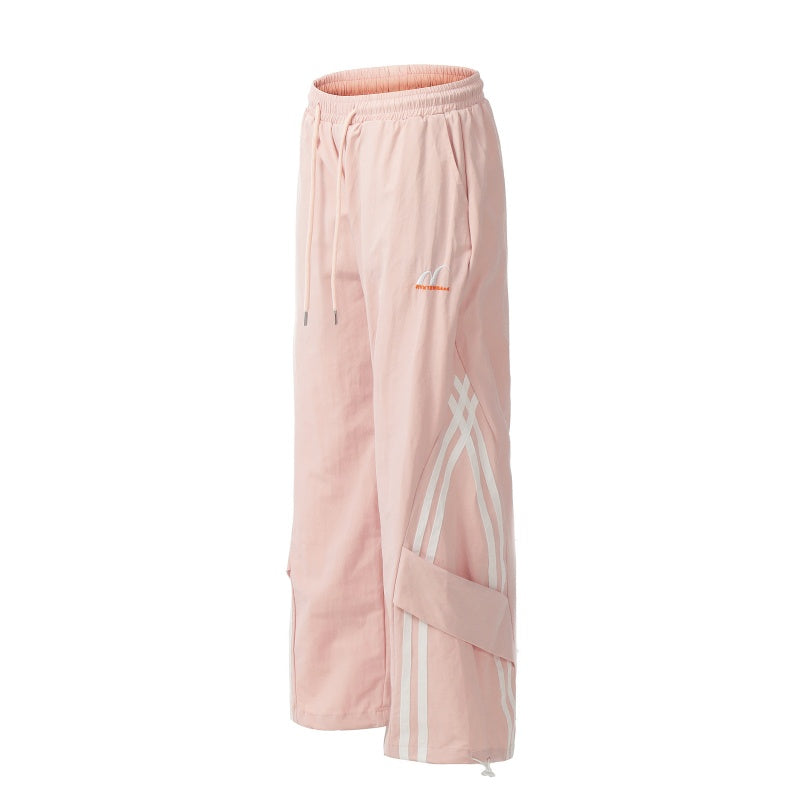 American-style streetwear harem pants Multi-color lightweight relaxed straight trousers