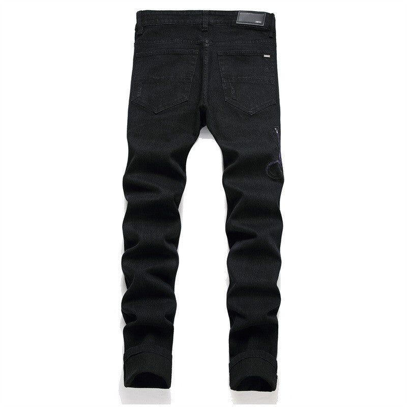AMIRI Jeans High-quality distressed pure cotton