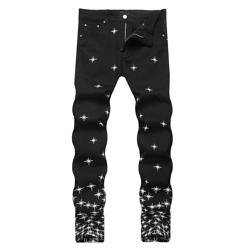 AMIRI Jeans High-quality distressed pure cotton