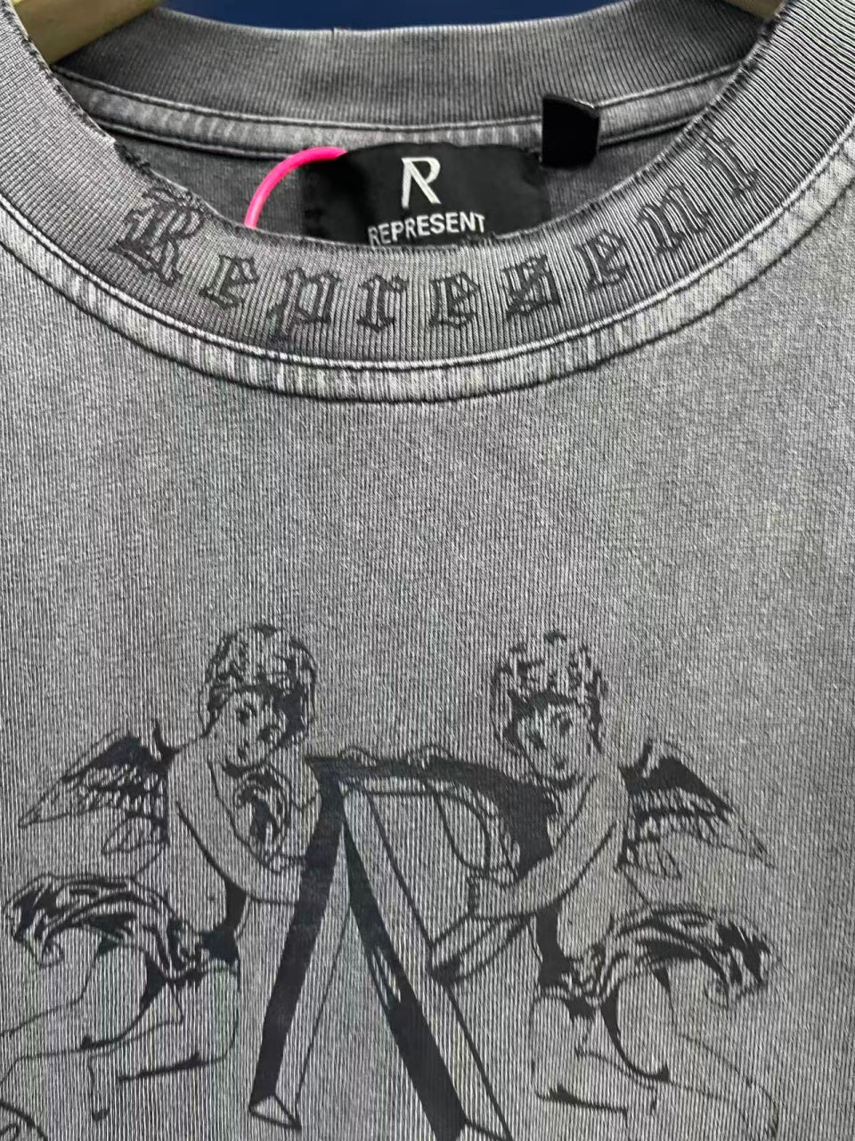Vintage style washed summer wear T shirt 260G pure cotton high-quality streetwear