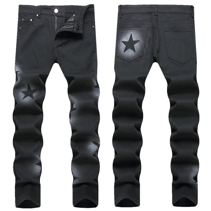 Mens Fashion Jeans Star 1327# Pure cotton high quality