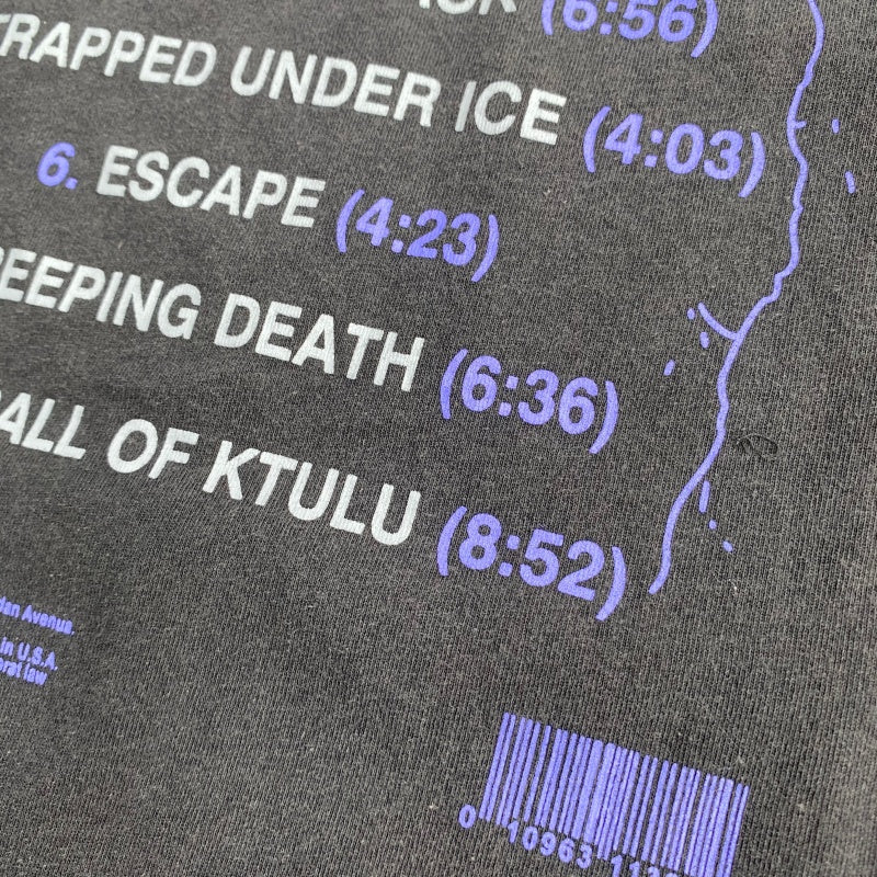Unisex Vintage T Shirts METALLICA Lightning Chair Limited Edition Vintage-Style Washed & Distressed Tee