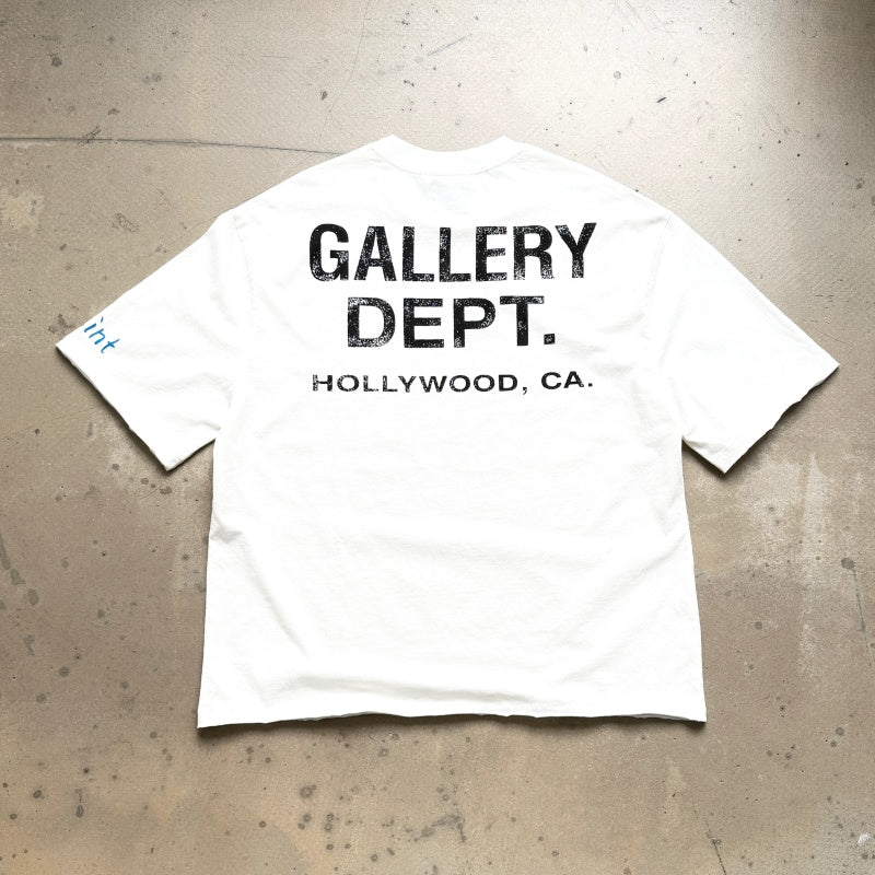 Unisex Vintage T Shirts Saint x Gallery Dept. Guardian Angel Collaboration (Limited Edition). Features heavyweight 320g fabric that retains its quality after washing and matches the original specifications. Constructed using vintage-style single-st