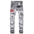 AMIRI Jeans High-quality distressed pure cotton