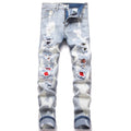 AMIRI Jeans High-quality distressed pure cotton
