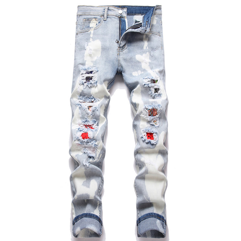 AMIRI Jeans High-quality distressed pure cotton