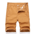 Denim shorts High-quality trendy casual pure cotton Non-stretch plus-size men's clothing