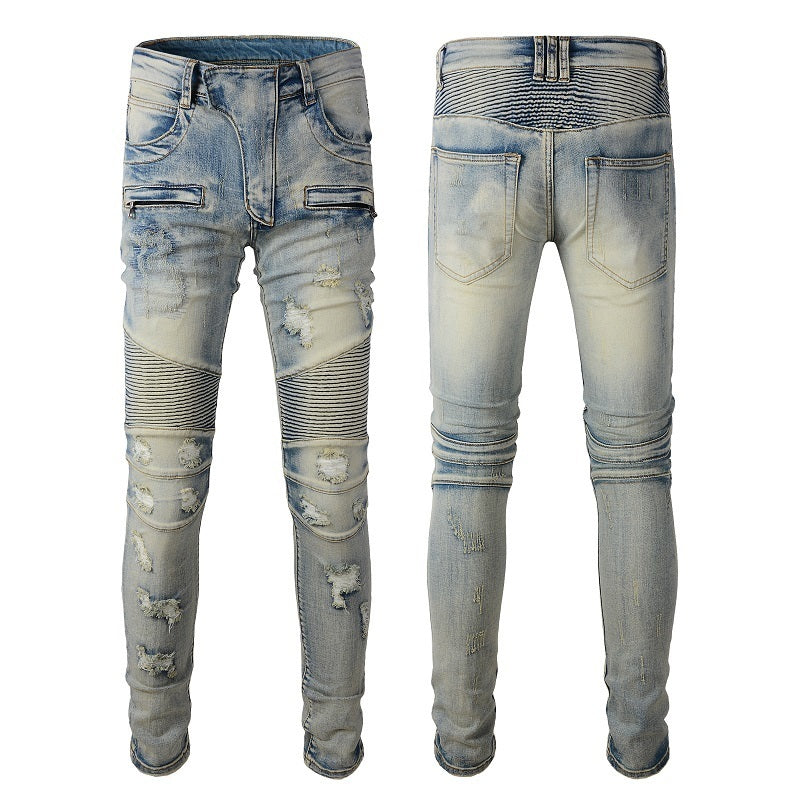 Men Trendy Jeans Pure cotton high quality