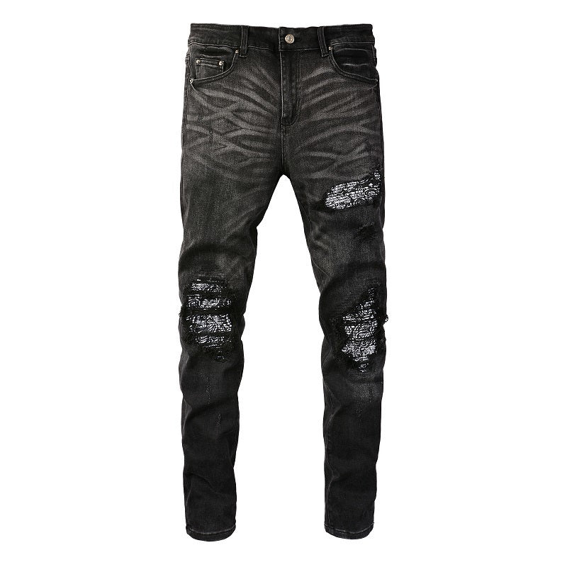 Men Trendy Jeans Pure cotton high quality