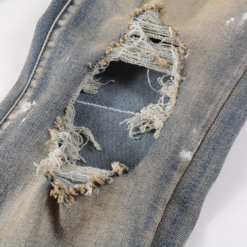 Men Trendy Jeans Pure cotton high quality