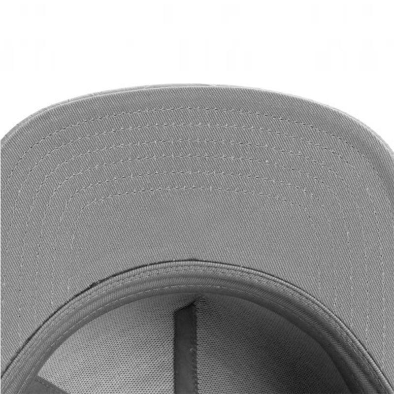 Trendy flat brimmed snapback hatsblank light plate without logo