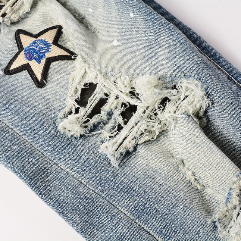 AMIRI Jeans High Street Distressed#6539