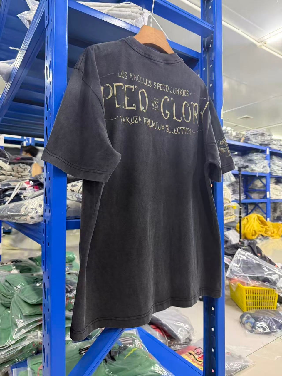 Vintage style washed summer wear T shirt 260G pure cotton high-quality streetwear