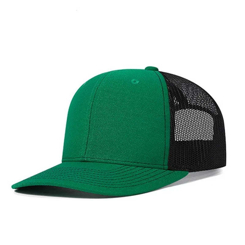 Trendy flat brimmed snapback hatsbreathable