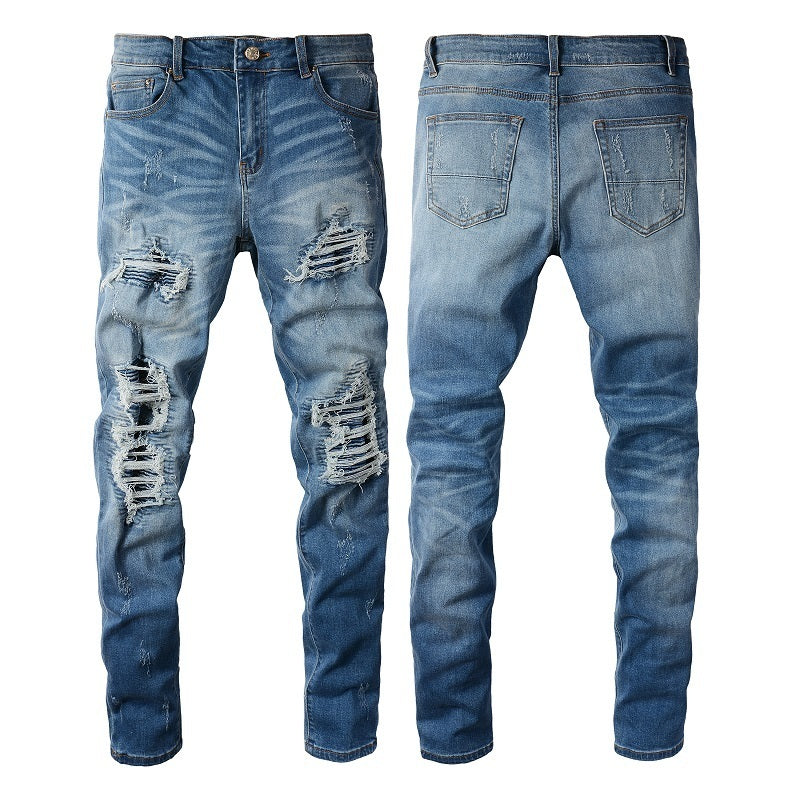 Men Trendy Jeans Pure cotton high quality
