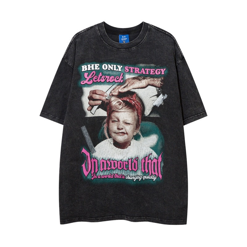 Unisex vintage T-shirts Cute and stylish printed patterns