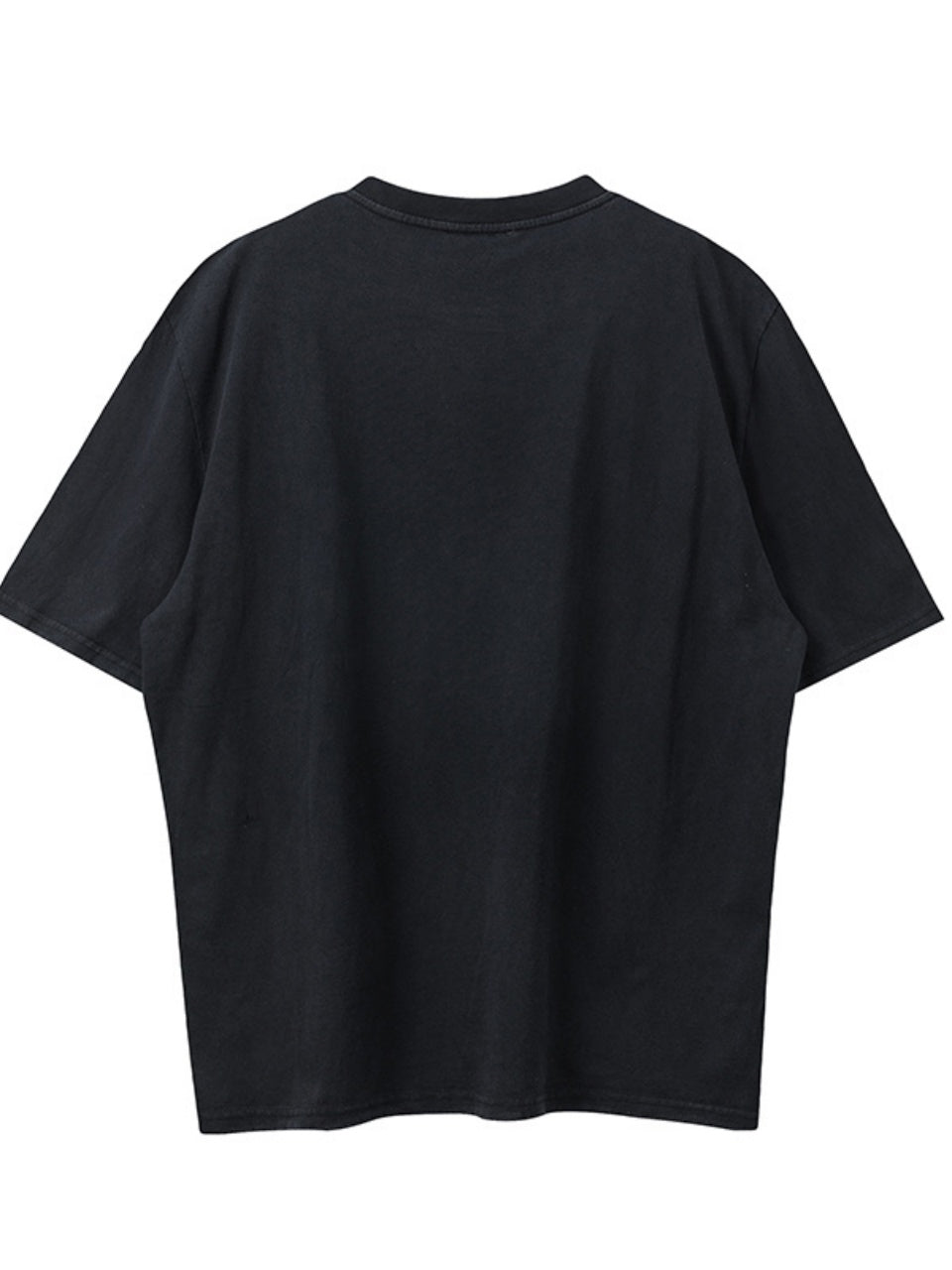 Vintage style washed summer wear T shirt 260G pure cotton high-quality streetwear