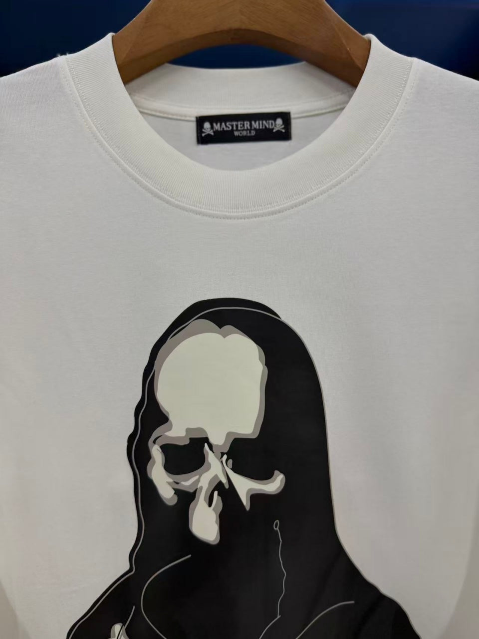 Vintage style washed summer wear T shirt Skull 260G pure cotton high-quality streetwear