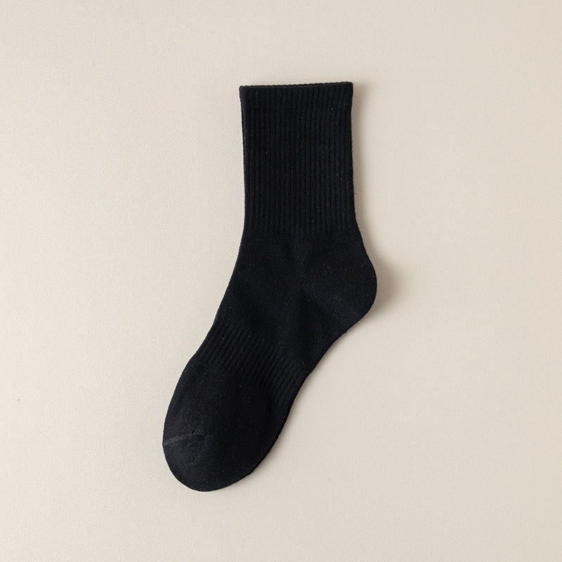 Men socks pure color