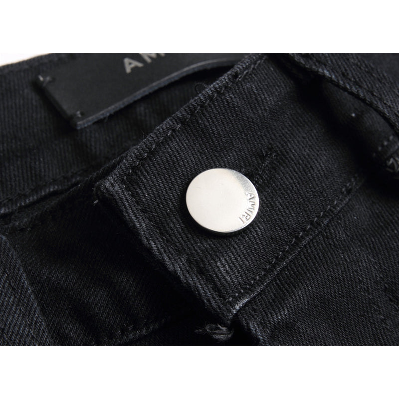 AMIRI Jeans High-quality distressed pure cotton