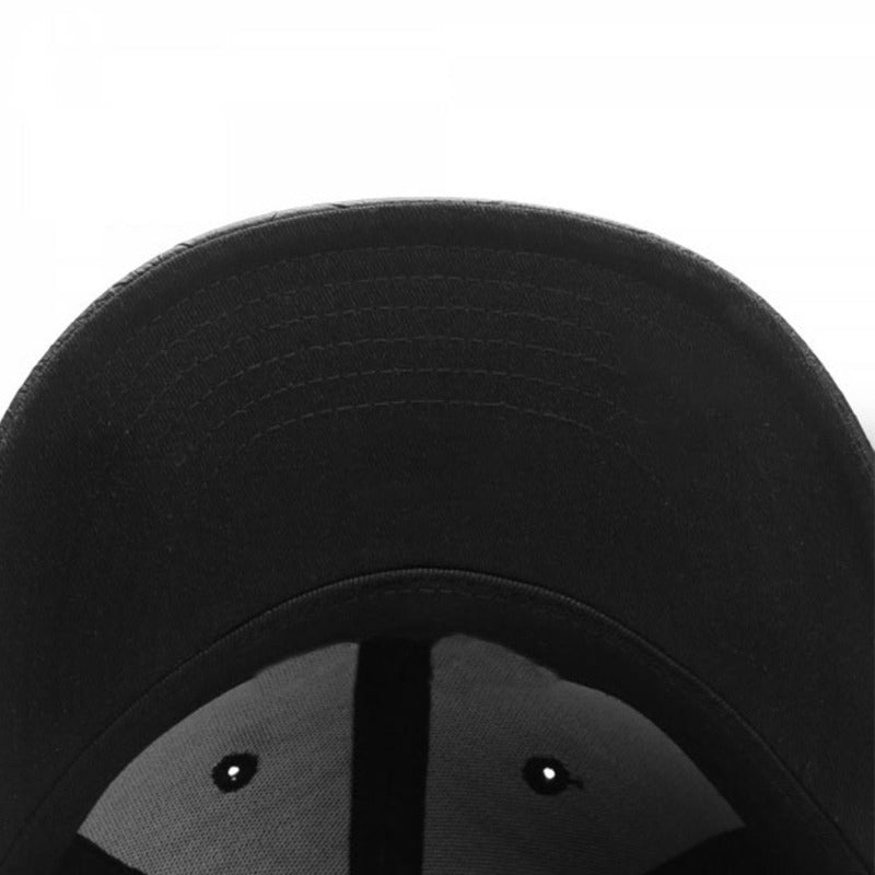 Trendy flat brimmed snapback hatsletterc leather
