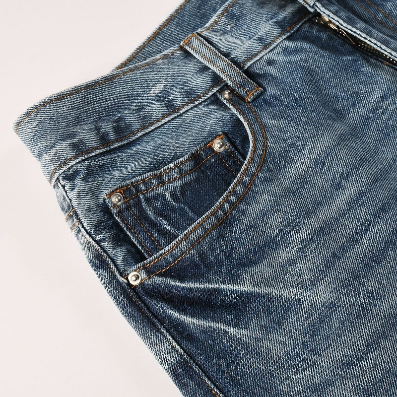 Men Trendy Jeans Pure cotton high quality