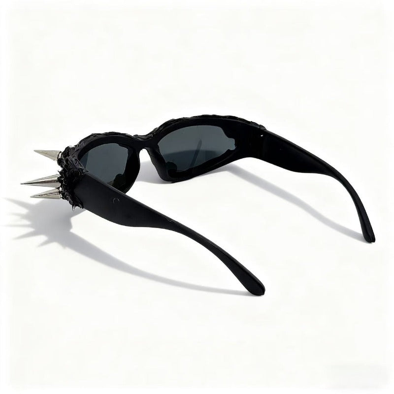 Trendy punk glasses cat eyes