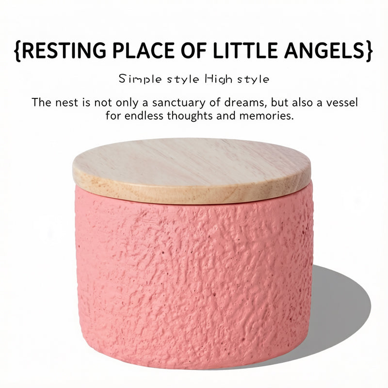 Pet Urn Pet Urn Dog Cat Memorial Jar Pet Death Cremation Urn Moisture-proof Cement Jar Funeral Supplies