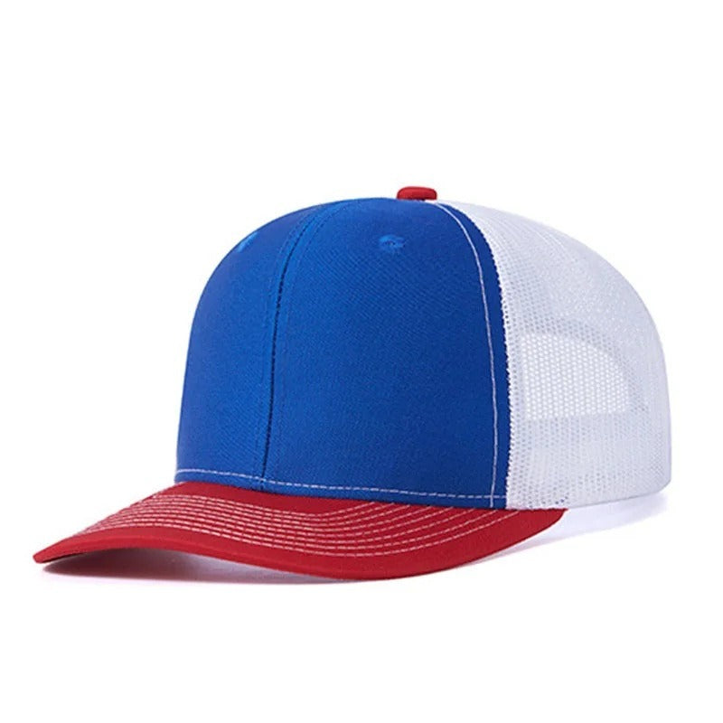 Trendy flat brimmed snapback hatsbreathable