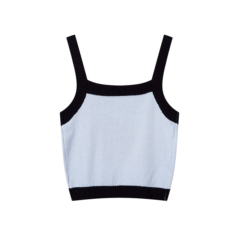Unisex vintage camisole Pure cotton teddy bear