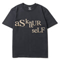 Mens T-shirt Vintage American-style Streetwear-style Kanye puff print