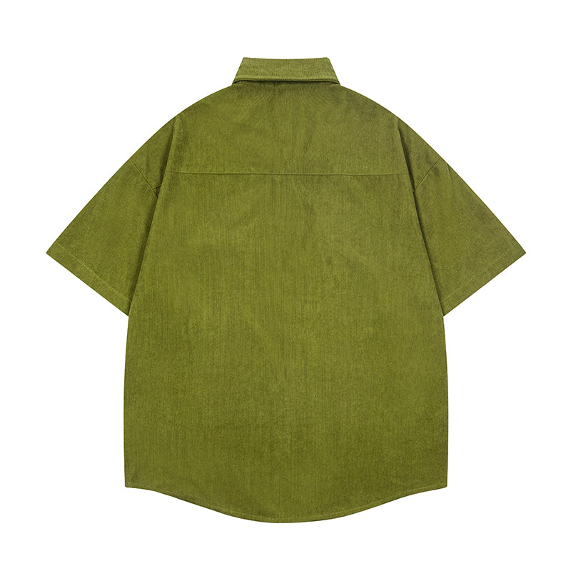 Unisex vintage T-shirt Polo shirt with a stand-up collar
