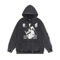 ERD Hoodie Vintage Acid Wash Outerwear Front Letter Motif Back Multi Snapshot Layout
