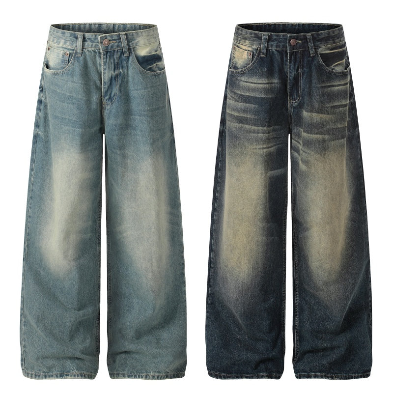 American-style streetwear harem pants Curved Balloon Relaxed Silhouette