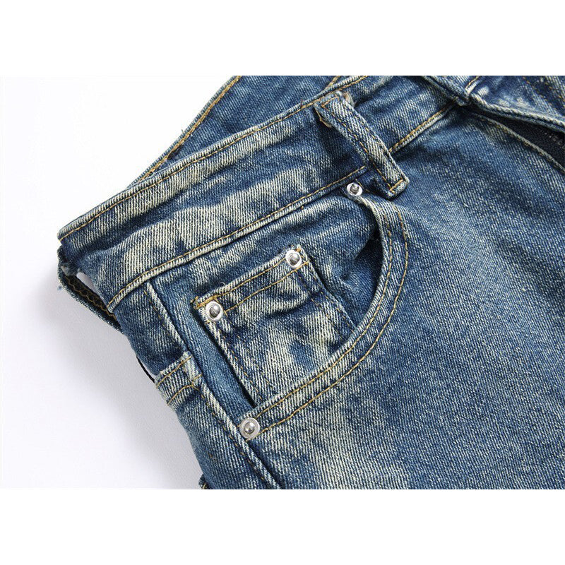 AMIRI Jeans High-quality distressed pure cotton