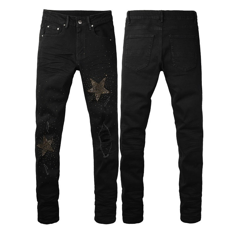 Men Trendy Jeans Pure cotton high quality