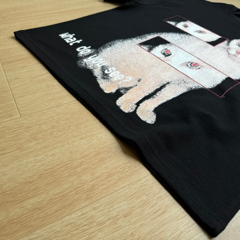 Unisex vintage T-shirt Cat print