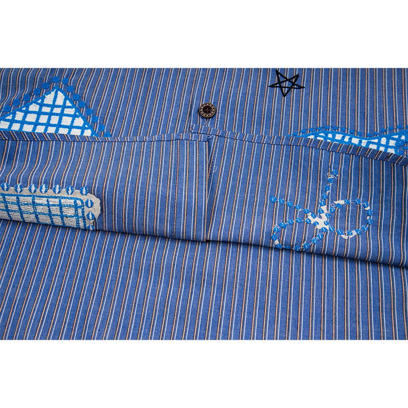Unisex vintage T-shirt Polo shirt with a stand-up collar